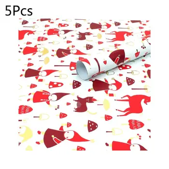 

5pcs Waterproof Christmas Wrapping Tissue Paper DIY Gift Present Box Packaging 67JB