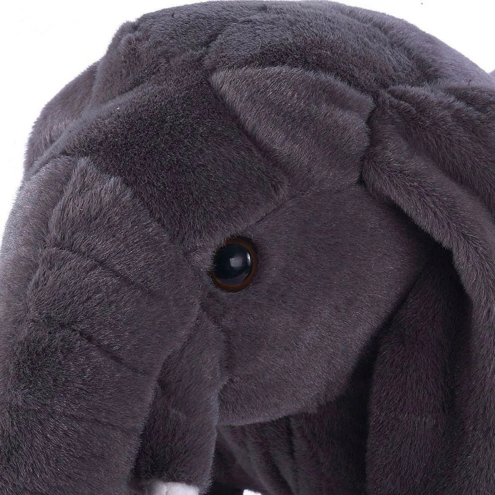 Гигантский плюшевый игрушечный слон 70 см, мягкие детские животные, кукла, подарок, мягкие животные