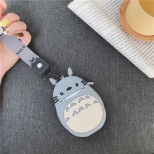 Кошелек, короткие женские кошельки, силиконовый кошелек, трендовая модная маленькая сумочка, портмоне, держатель для карт, сумка для хранения наушников с ремешком