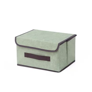 

Folding Storage Box with Zipper Moisture-proof Non-woven Toy Quilt Storage Box Household Dirty Clothes Collection Box