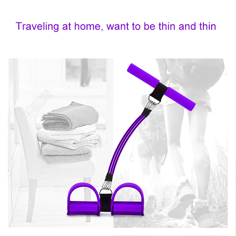 Ралли фитнес-приседания брюшного пресса устройство педаль тяга веревка