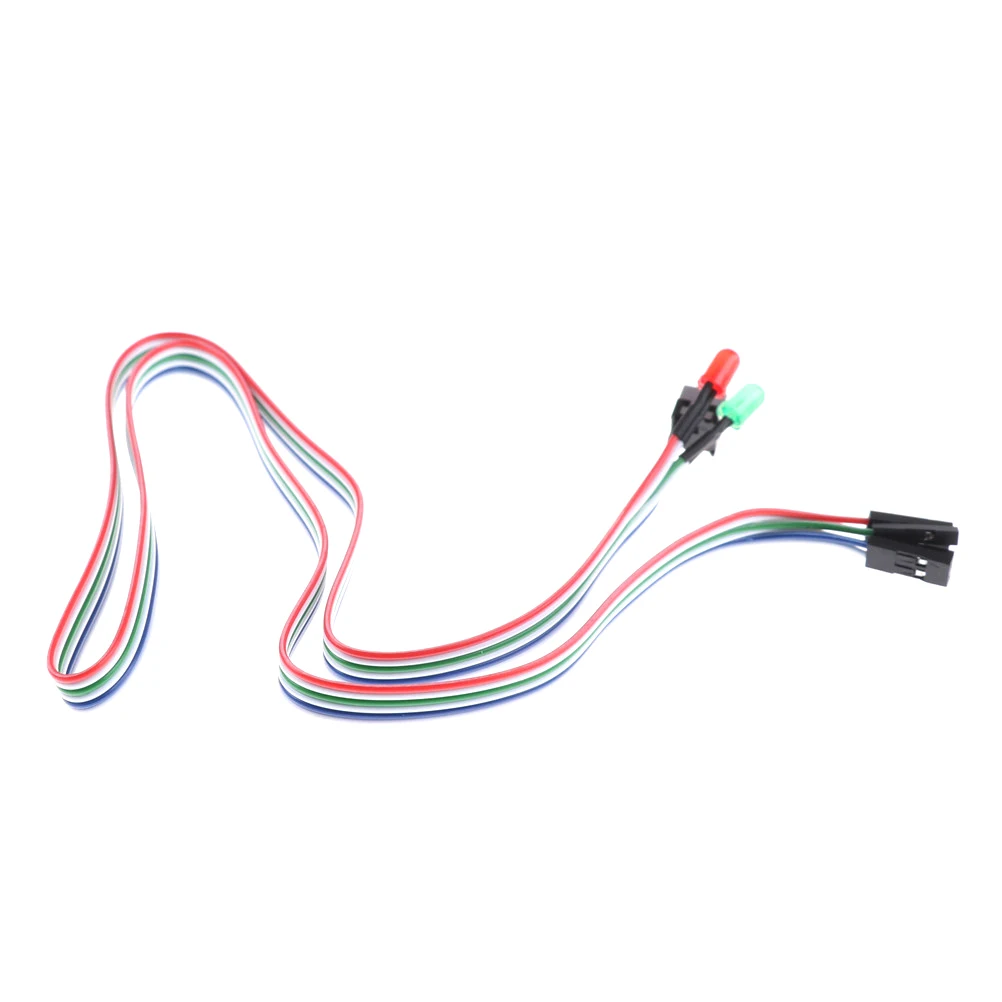 PC Desktop Computer Case ATX Power On Reset Switch Cable With D LED Light R06 | Обустройство дома