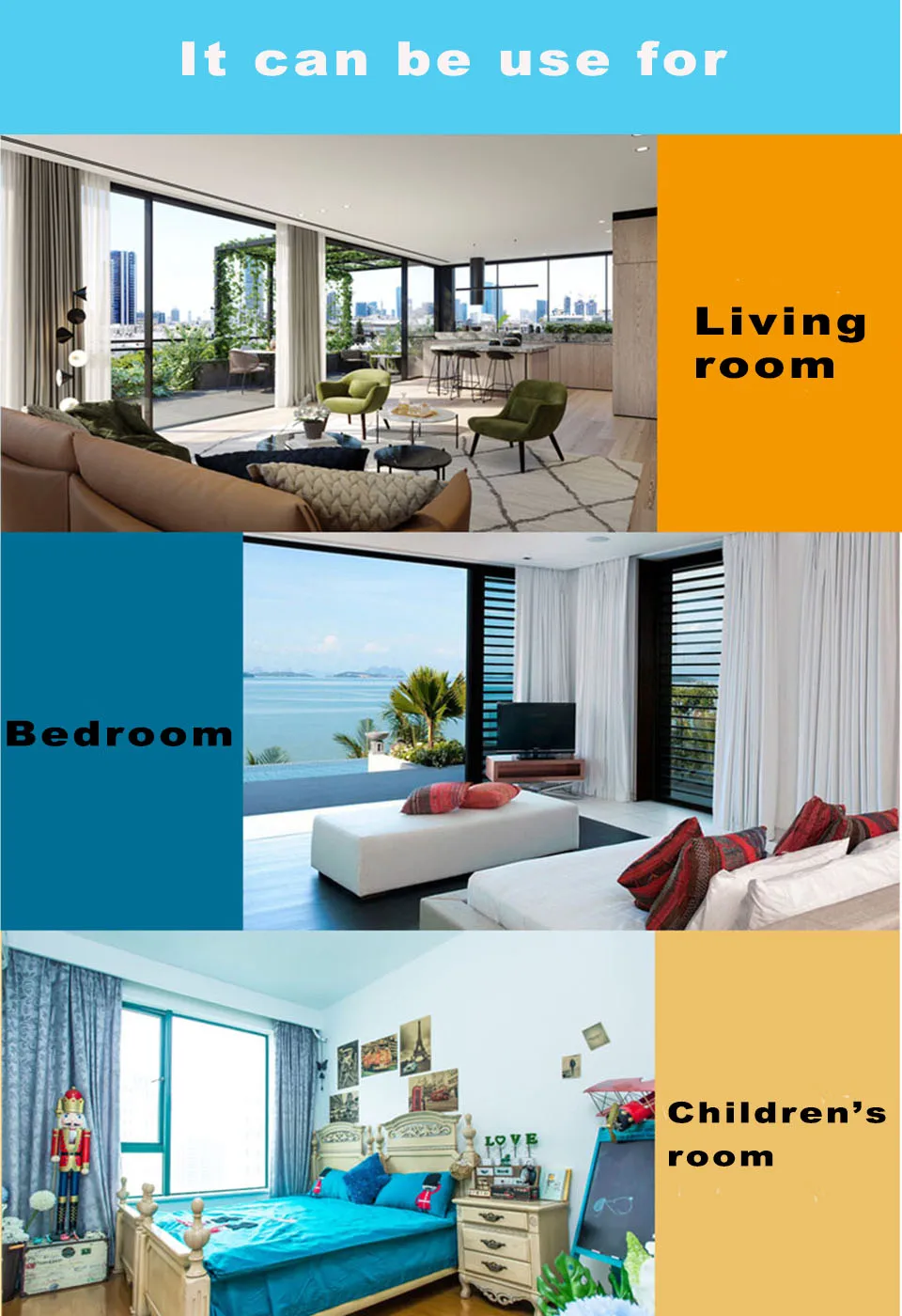 Sistema automático de controle de cortina