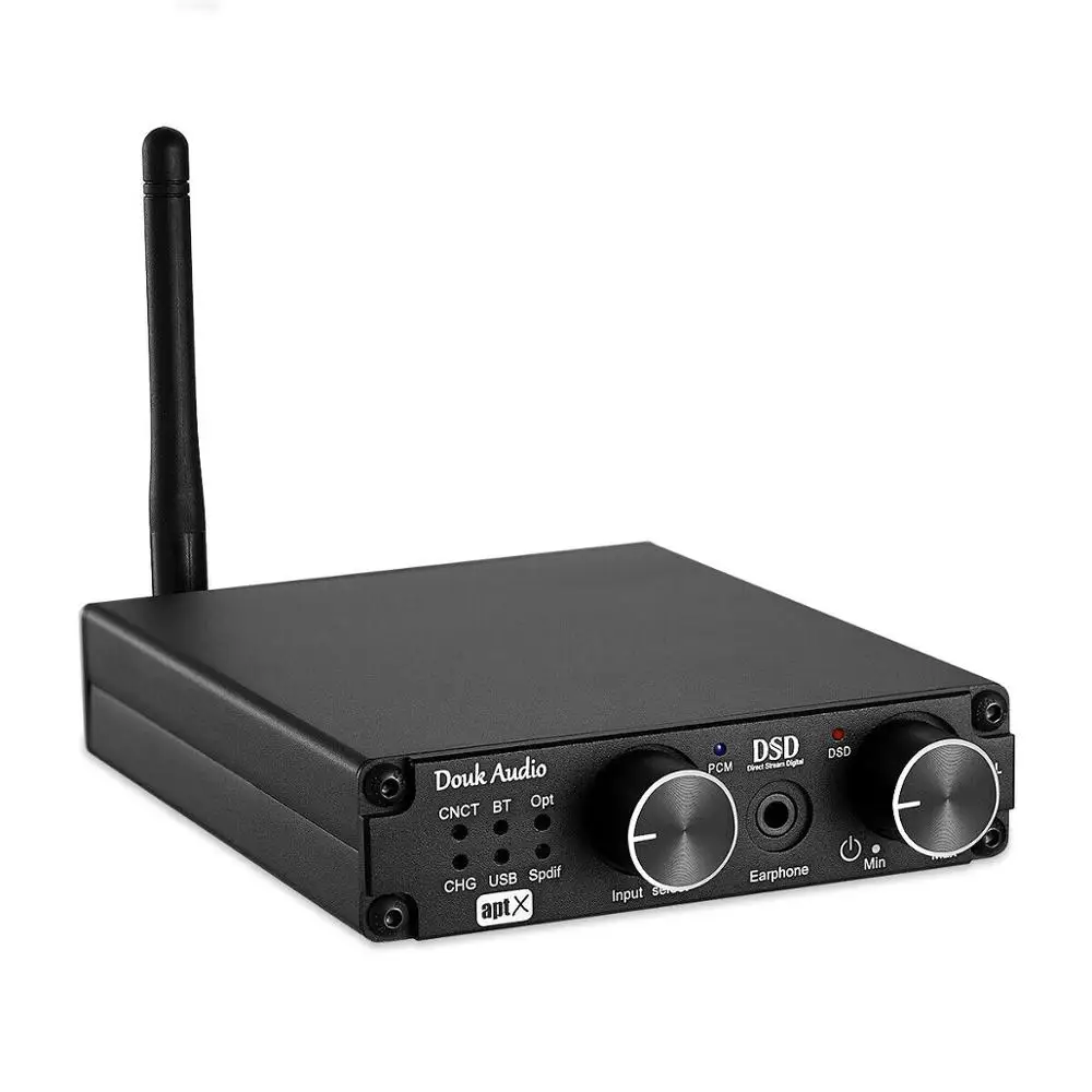Мини Bluetooth 5 0 USB XMOS DAC DSD256 PCM384K Декодер Усилитель для наушников приемник APTX