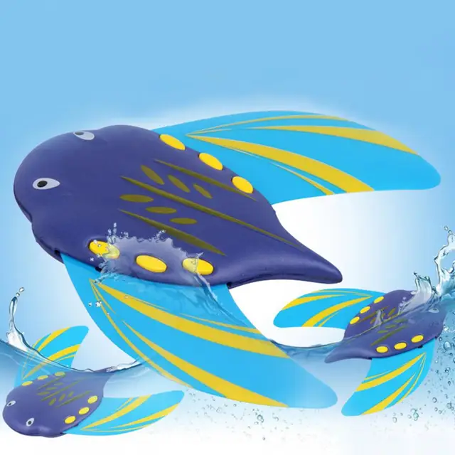 Water Power Devil Fish Pool Glider Beach Swimming Floating Early Educational Toy 2
