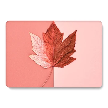 

Glitter Case for Macbook Air 13 A1932 2018 A2179 A1466 Hard Petal Leaf Clear Cover for Macbook Pro 13 Case 2020 A2289 A2251 Capa