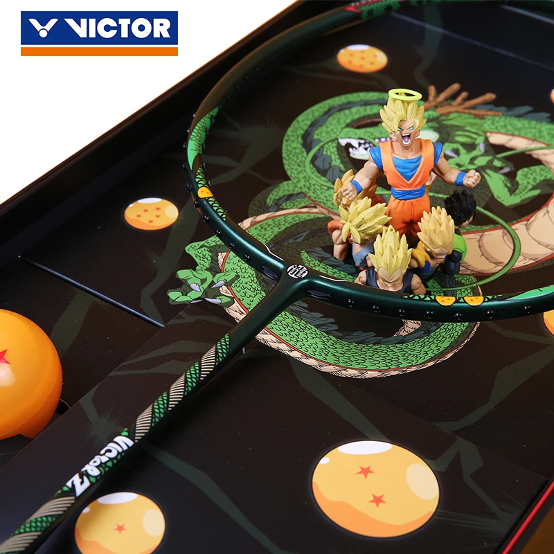 Оригинальная профессиональная ракетка для бадминтона Victor Ball Son Goku мужчин и