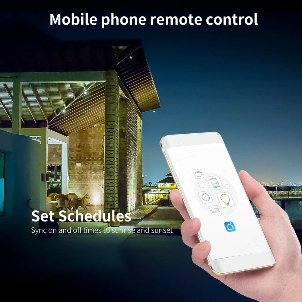 

Home Living Room Bedroom APP Timing WIFI Smart Convenient Touch Switch Wall Light On Off Universal LED Backlight PC Easy Install