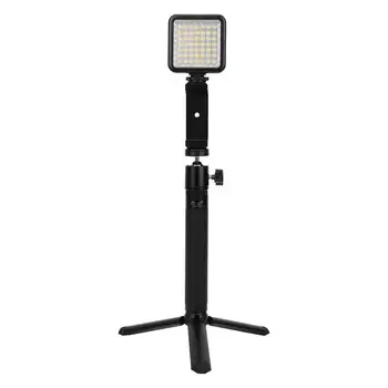 

Desktop Tripod Selfie Stick LED Light Kit Suitable for Phone/Camera Stabilizer