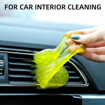 

Clean Dust Magic Cleaner Glue For Car Interior Panel Air Vent Outlet Dashboard Keyboard Cleaning Tool Home Mud Dirt Remover
