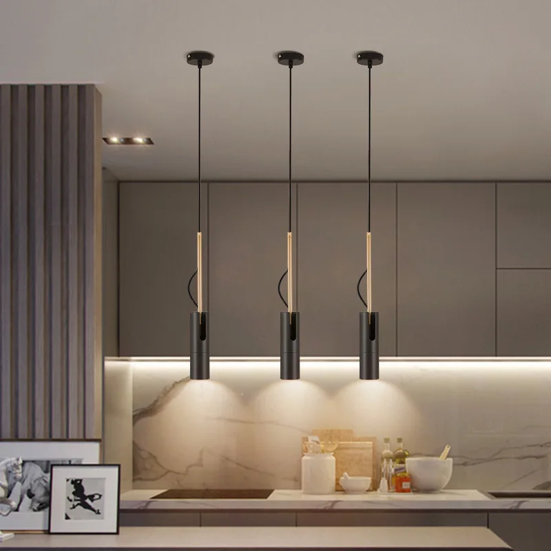 Modern GU10 LED Hanging Lamp Bedside 