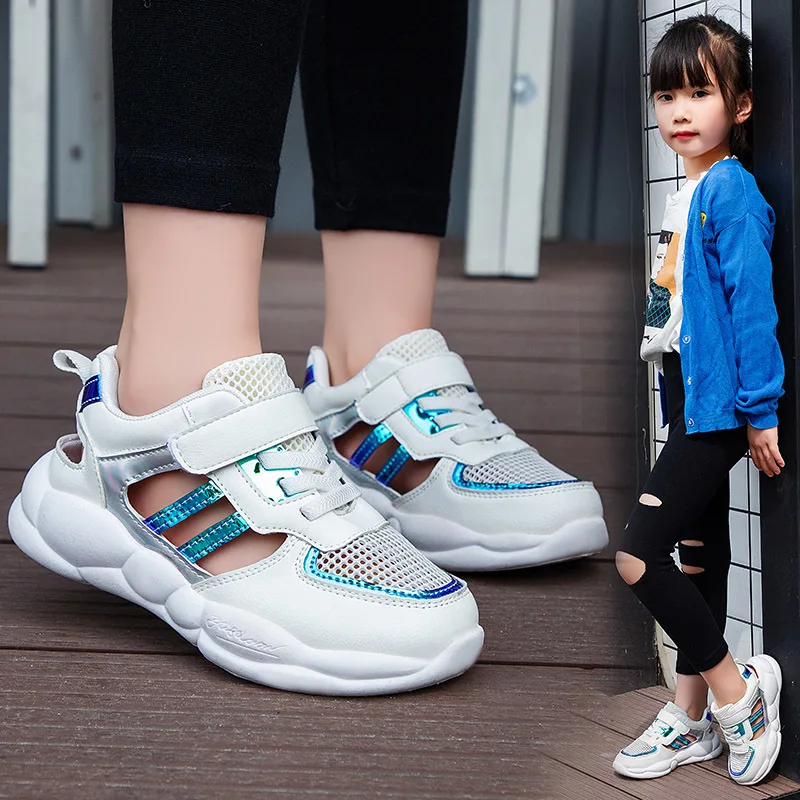 

2020 New Fashion leisure children sandals hot sales high quality girls shoes 5 stars elegant kids casual shoes footwear