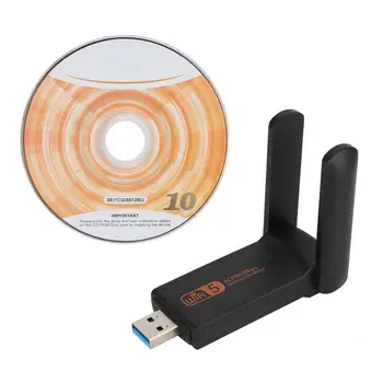 

USB3.0 Wireless Card 1900Mbps 2.4G Dual WiFi Adapter for Laptop Desktop PC Computer