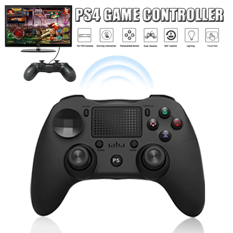 Беспроводной Bluetooth контроллер для Sony PS4 геймпад Джойстики геймпады PS3 консоль Win