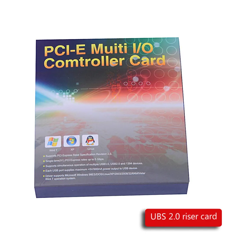 Плата расширения ANDDEAR USB2.0 для настольного компьютера PCI 5 usb 2 0 адаптер карта NEC чип
