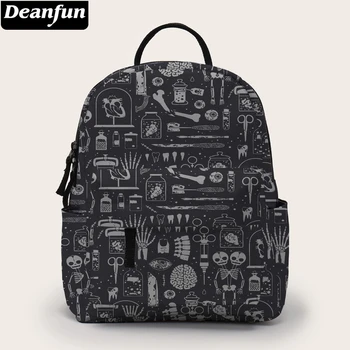 

Deanfun Printing Skull Mini Backpack Women Small Backpacks Girls Kids School Backpack Gift DXMNSB-21