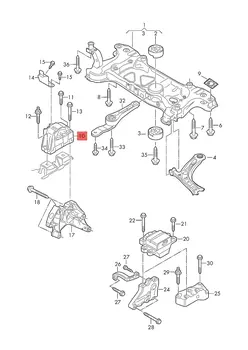 

Baofeng Engine Motor mount 1K0199262M=1K0199262AM=1K0199262AB for Audi A3/TT for VW Touran Eos Passat for Skoda Laura Octavia
