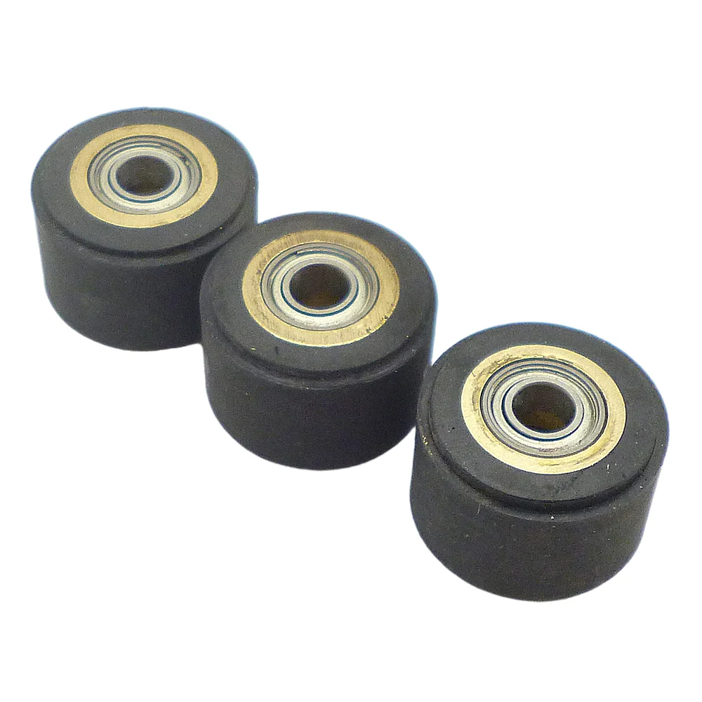 3pc Copper Core Pinch Rollers 4mm*11mm*16mm Cutting Plotter Paper Pressing Wheel Printer Parts for Roland Vinyl Cutter | Инструменты