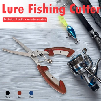 

Lure Fishing Cutter Plier Braid Line Scissor Hook Remover Fishing Tackle Fishing Plier+Oxford bag
