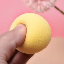 Сухая влажная пудра двойного назначения слоеная Гидрофильная полиуретановая водная капелька скошенный пуф для макияжа