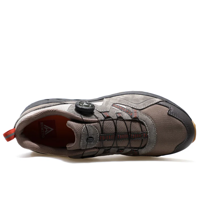 HUMTTO Running Shoes Breathable Trail Sneakers for Men Waterproof Leather Designer Jogging Sport Man Luxury Walking Shoes Men's
