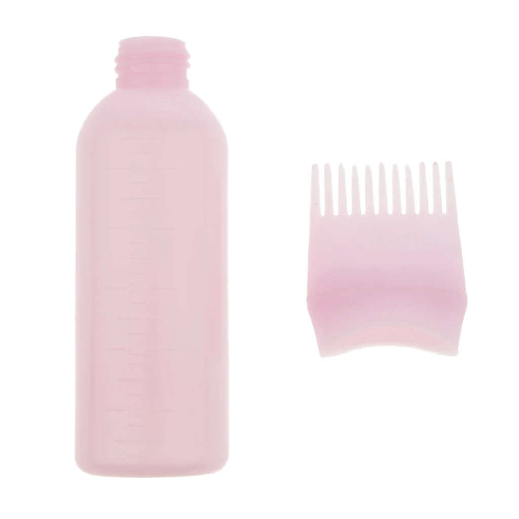 120ml Empty Hair Dye Bottle With Applicator Brush Dispensing Salon Professional Hair Colouring Comb Hair Coloring Styling Tool