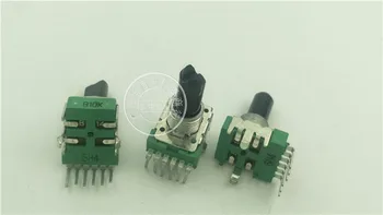 

Original new 100% 142 Type vertical double potentiometer B10K handle with thread length 18MMF (SWITCH)