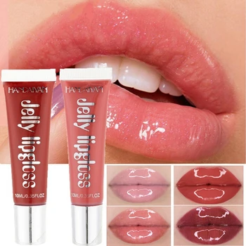 

12 Colors Moisturizing Lip Gloss Glass Mirror Lips Makeup Long Lasting Tint Liquid Lipstick Plumper Oil Lipgloss