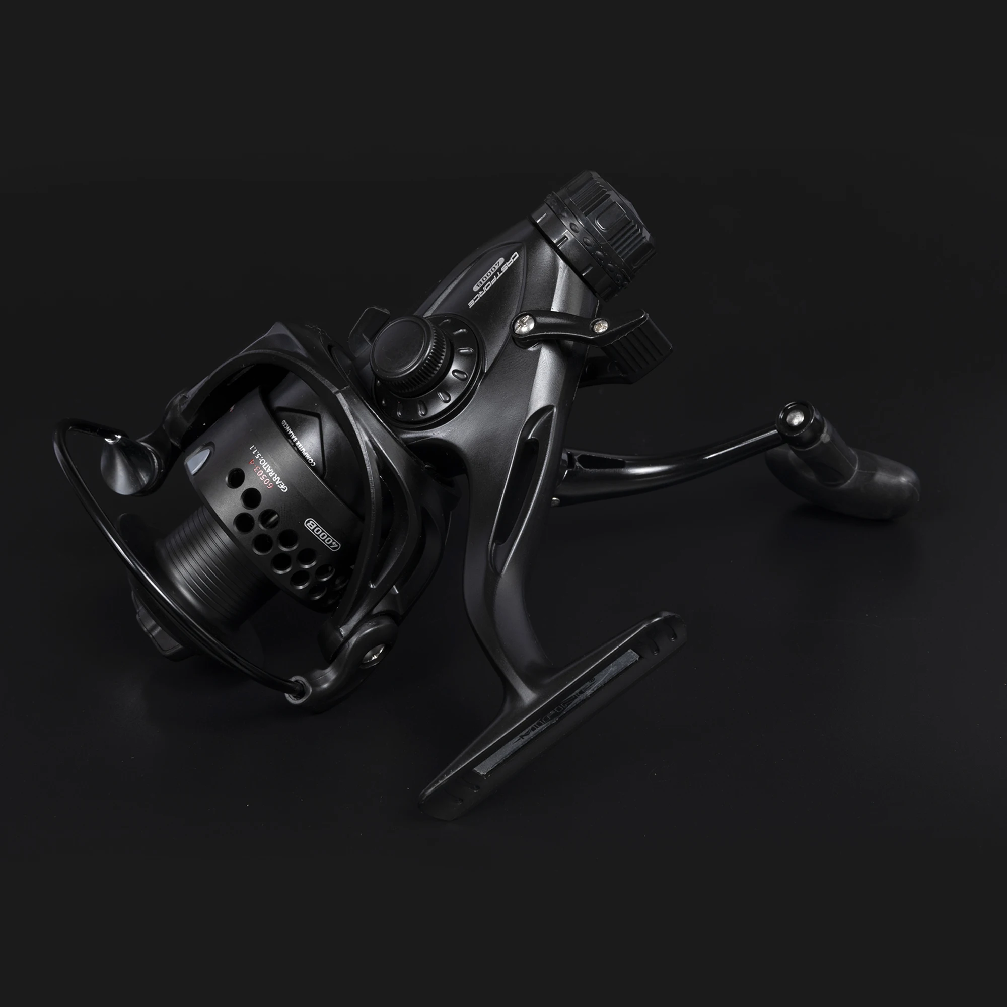 MIFINE CASTFORCE Double Brake Spinning Fishing Reel 10KG Max Drag 5.1:1 Gear Ratio Freshwater Carp Fishing Coil