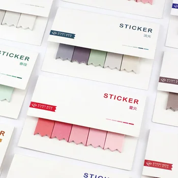 

Diy Korean Cute Creative Office Novelty Sticky Notes Planner Stickers Page Index Notes School Student Decor Supplies Stationery