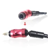 Adjustable 1/4" Hex Magnetic Screwdriver Bit Holder 20 Degree Extension Rod Quick Change Locking Screw Driver Tools 5