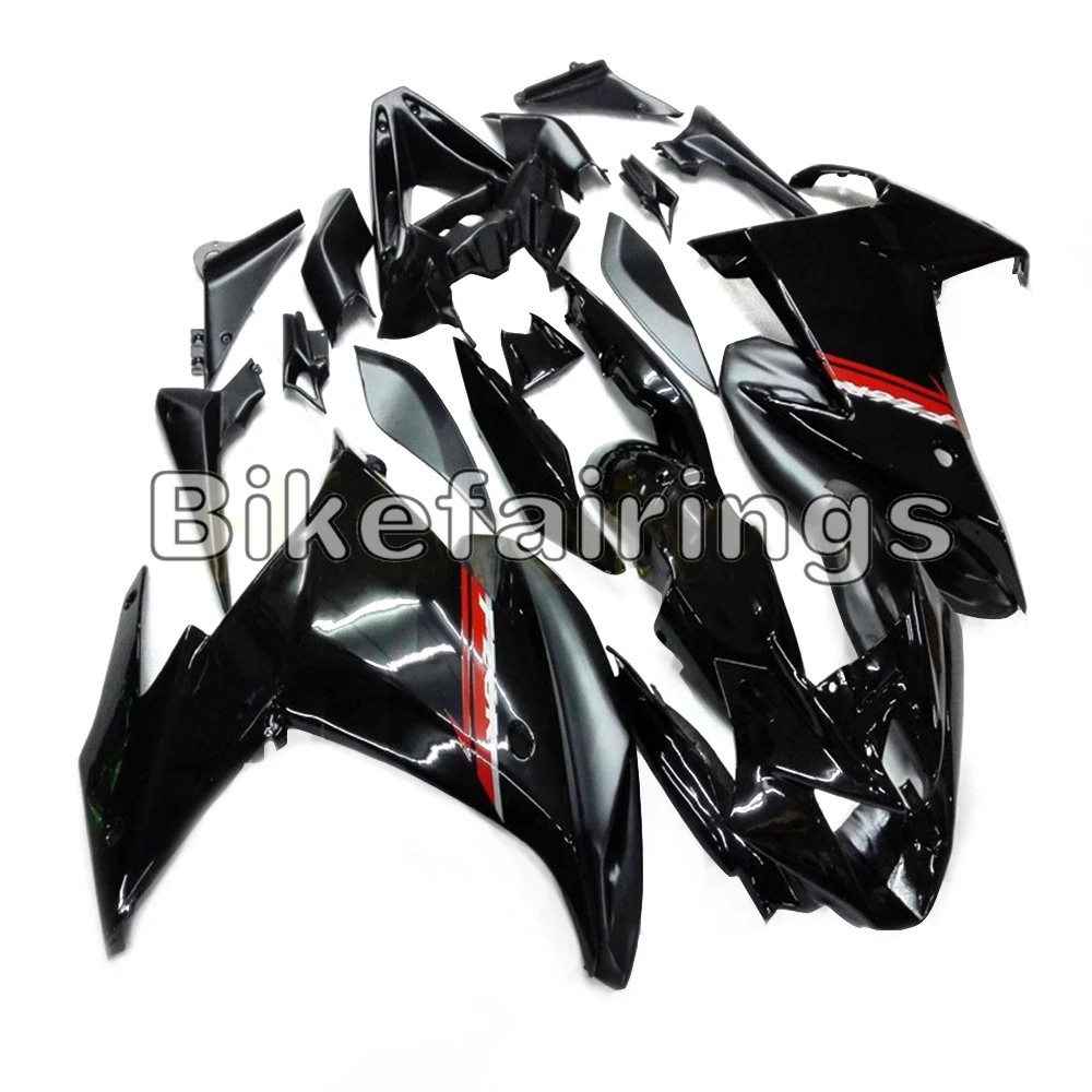 Sportbike Cowlings Обтекатели для Yamaha FZ6R 2009 2010 fz6r 09 10 ABS пластиковые мотоциклы черный и красный кузов комплект