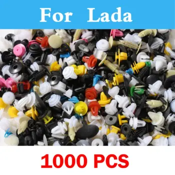 

1000pcs Mixed Door Trim Panel Car Styling Bumper Rivet Retainer For Lada 2112 2113 2114 2107 2110 2109 2115 1111 Oka 2105 2106