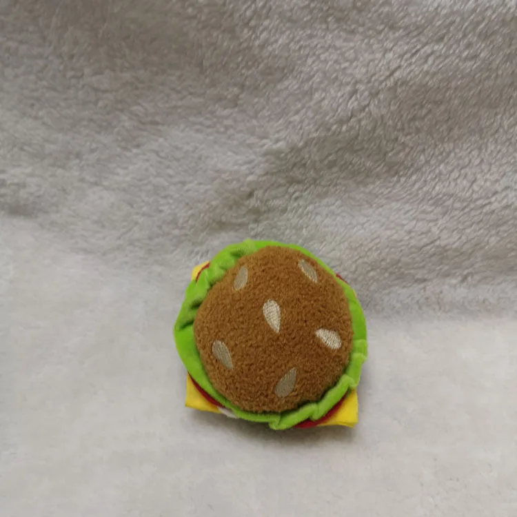 Плюшевые игрушки имитация бургер сумка брелок Подвеска KFC Гамбург небольшие украшения настраиваемый логотип кулон