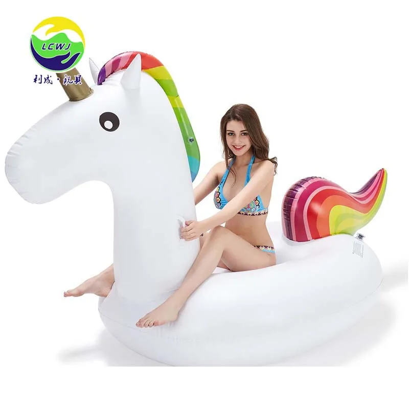 

Unicorn Row a Large Amount Currently Available Ultra Large Environmentally Friendly PVC Air Mattress Mount Rainbow Pegasus Infla