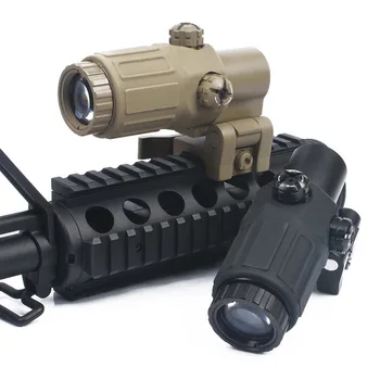 

New G33 Triple Scope Adjustable Red Dot Hunting Optical Sight Rifle for Airsoft Game Tactical Scope Aim Gun Accessories