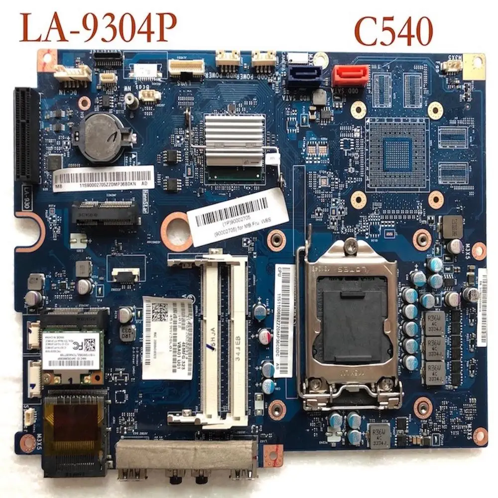 

LA-9304P For Lenovo C540 system motherboard CIH61S LGA1155 motherboard 100%tested fully work