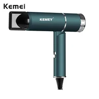 Kemei 9825 Hair Dryer 1000W Professional Blow Dryer Fast Drying for Hair Care T-shape Foldable Portable for Home Travel Student 1