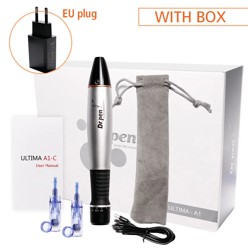 Dr. Pen Ultima A1-C Dr. pen микроручка микро байонетный порт игольчатый картридж устройство электрический штамп Dr. Pen MYM Dr. pen проводной - Габаритные размеры: With box EU
