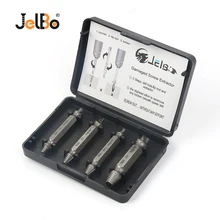 Jelbo 4PC Drill Bit Power Tools Drill Bit Hand Tools Double Side Damaged Screw Extractor Drill Bits Set Tools Out Demolition