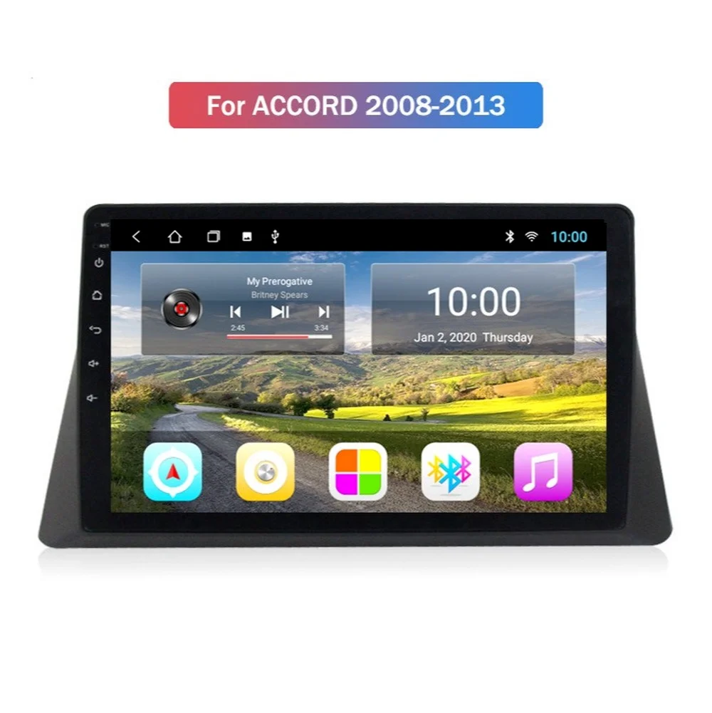 Автомобильный GPS-навигатор 4 Гб + 32 ГБ Android 10 0 для HONDA ACCORD 2008-2012 автомобильное радио