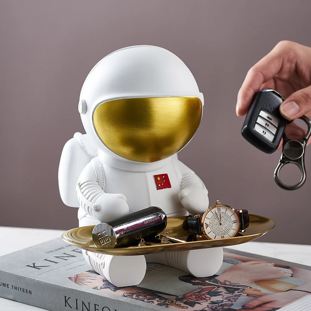 Креативная статуя космонавтов скандинавские скульптуры из смолы Современное