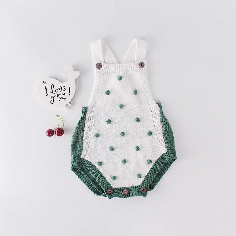

BABY BALL Baby Rompers 2019 Fashion Autumn Winter Knitting Roddler Cotton Knitting Clothing For Kids Unisex