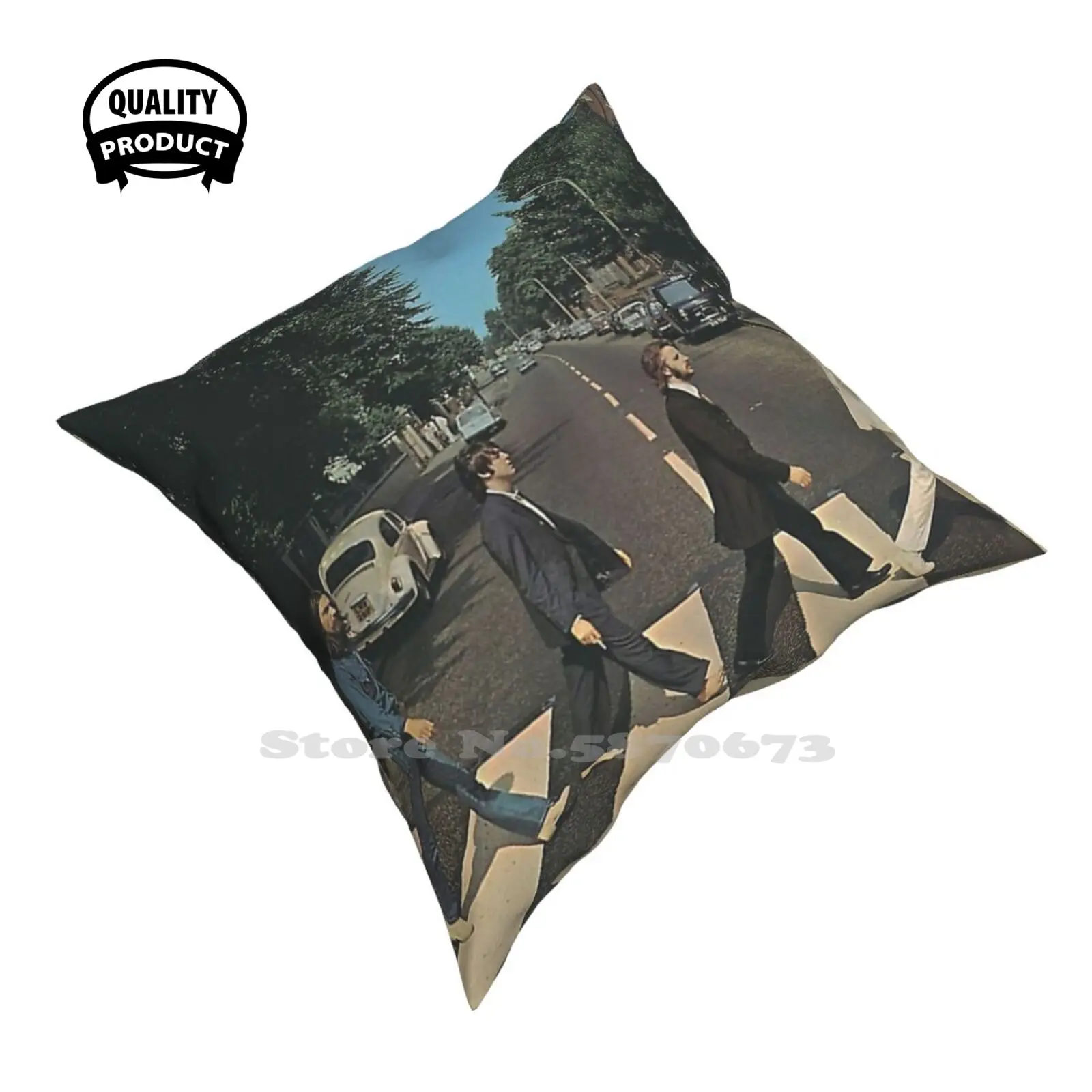 Abbey Road Pillows Case Camera Da Letto Decorazione Della Casa Abbey Road Album Album Cover Bright Cool Cover Music Rap