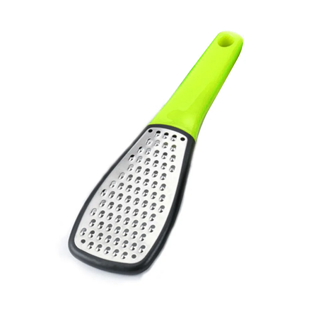 Grinder Practical Durable Manual Cheese Grater Home Stainless Steel Hand-Cranked Multifunctional Rotary Slicer Long Handle - Цвет: Green Narrow Side