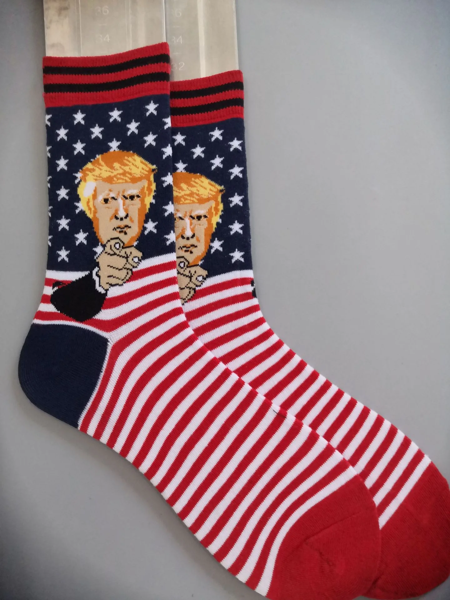 1 пара, носки с принтом «Президент Трамп», забавные носки, горячая Распродажа, носки для пары в стиле хип-хоп