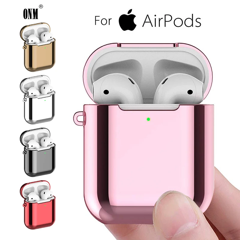 Air Pods чехол из ТПУ для Apple Airpods 1/2 противоударный защитный AirPods защита от отпечатков