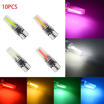 

10Pcs T10 COB LED Filament Light Bulb Halogen Lamps For Chandelier Crystal lamp12V