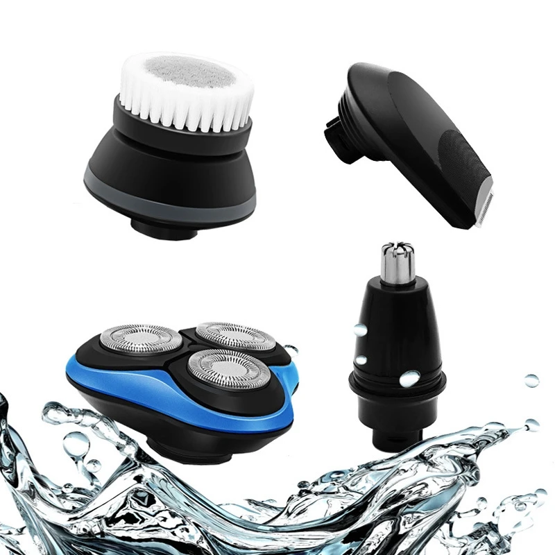 4 in 1 Male Electric Shaver Whole Body Washable Shaving Machine Rechargeable Beard Trimmer Multifunctional Floating Razor