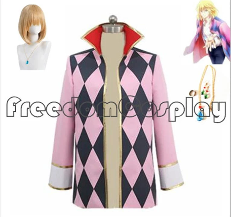 ハウルの移動城ハウルコートジャケットコスプレ衣装リングネックレスイヤリング Costume Dancer Costume Jumpsuitjacket Team Aliexpress ハウルの移動城ハウルコートジャケットコスプレ衣装リングネックレスイヤリング Costume Dancer Costume Jumpsuitjacket Team Aliexpress